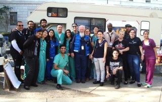 Photograph published with Free clinic outside City Hall is a success!
