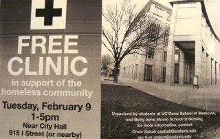 Photograph published with Free clinic outside of City Hall set for Tuesday, 2/9, 1-5 PM